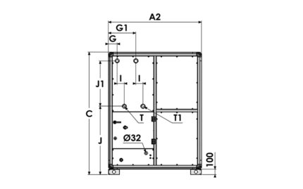 Dimensions module EDEN