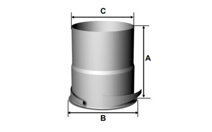 Dimensions collerette KE-P