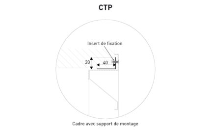 Détail contre cadre CTP KGZ.5