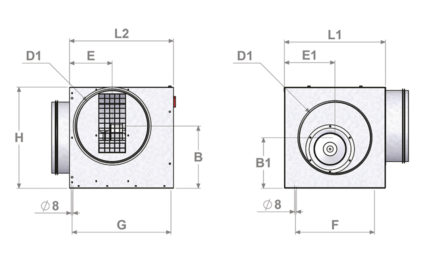 Dimensions ECONIZER