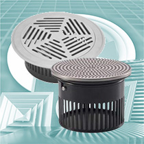 Grilles de sol circulaire